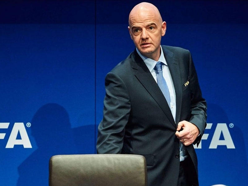 رئيس الاتحاد الدولي لكرة القدم (فيفا) جياني إنفانتينو