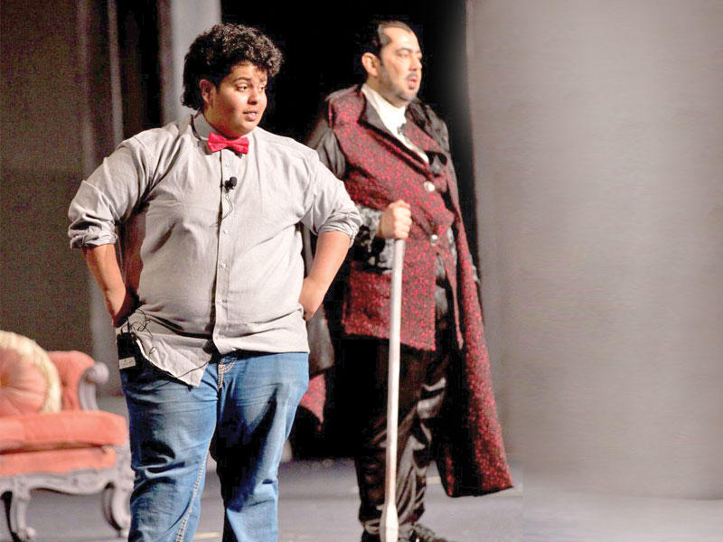 الفنان الشاب محمد المسلم 