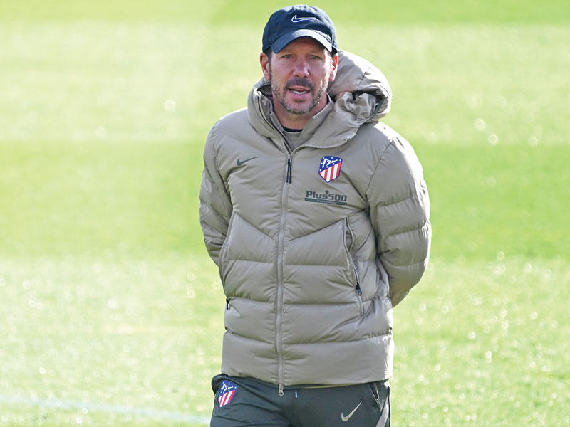 دييغو سيميوني مدرب أتلتيكو مدريد