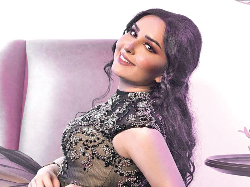 الفنانة السورية شهد برمدا 