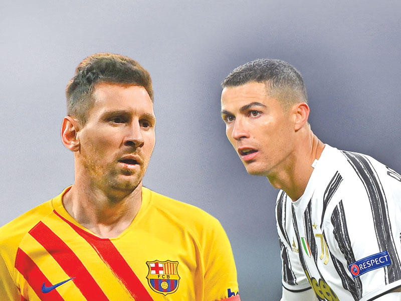 البرتغالي كريستيانو رونالدو - الأرجنتيني ليونيل ميسي