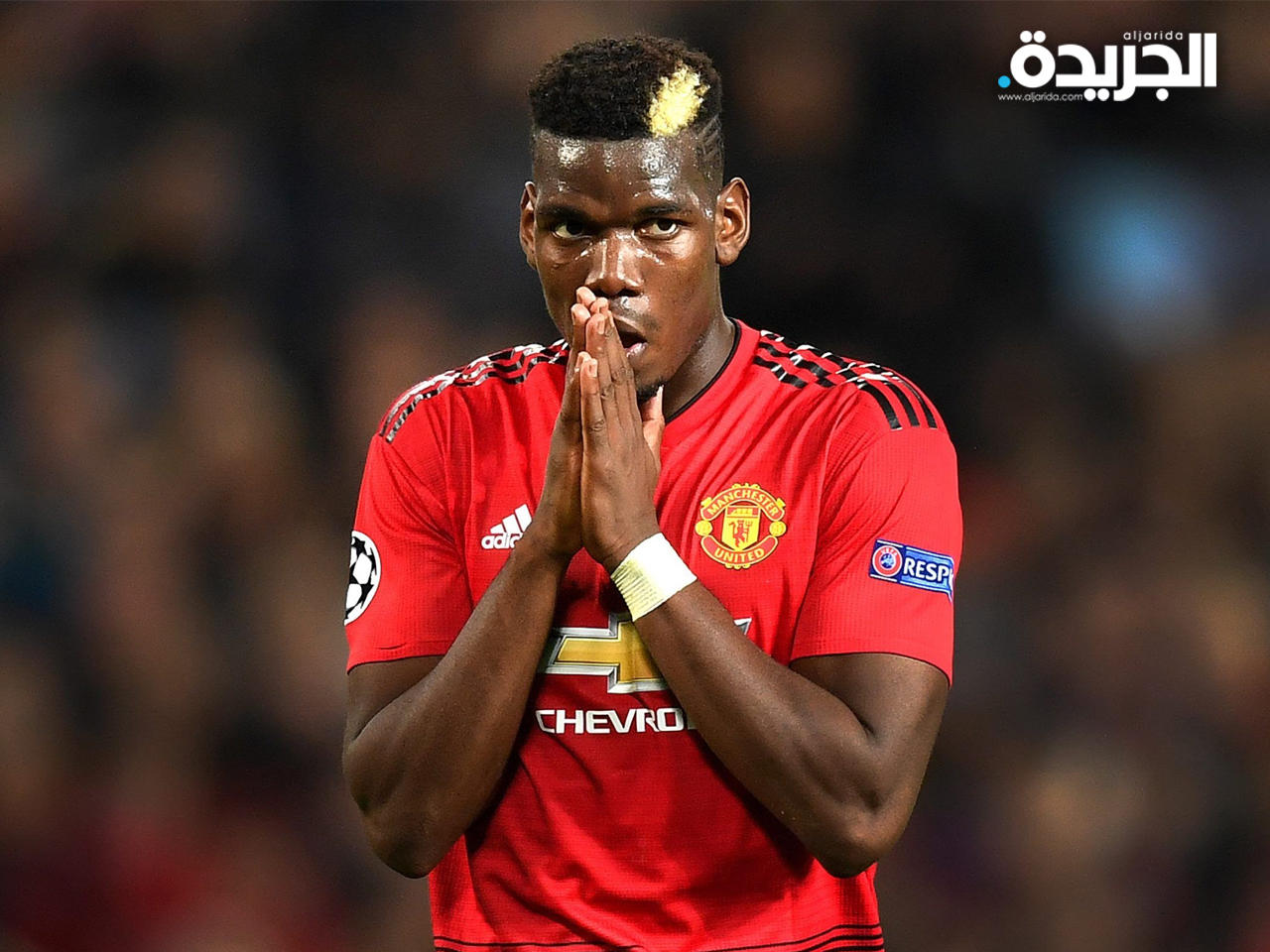 لاعب نادي مانشستر يونايتد بول بوغبا