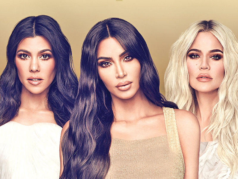 كلوي وكيم وكورتني كارداشيان