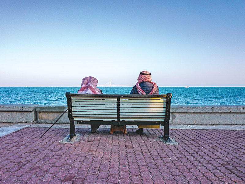 صورة بعنوان ما بعد المطر بعدسة عبدالمجيد الشطي