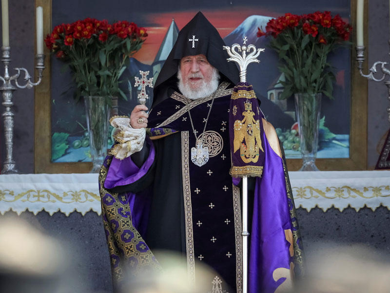 رئيس الكنيسة الأرمنية كاريكين الثاني