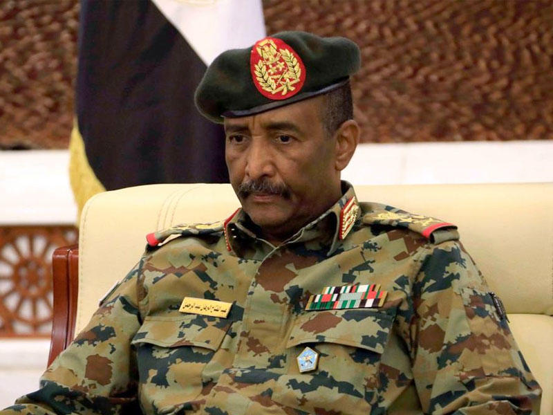 رئيس مجلس السيادة السوداني الفريق أول ركن عبدالفتاح البرهان