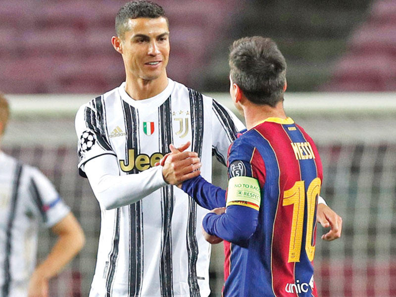 ميسي ورونالدو