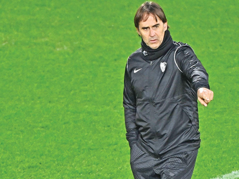 مدرب إشبيلية جولين لوبيتيغي