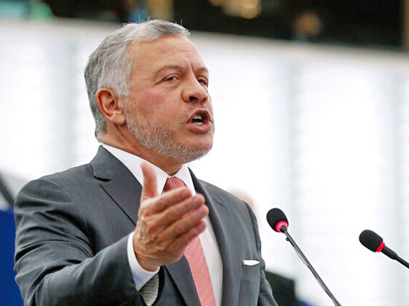 العاهل الأردني الملك عبدالله الثاني