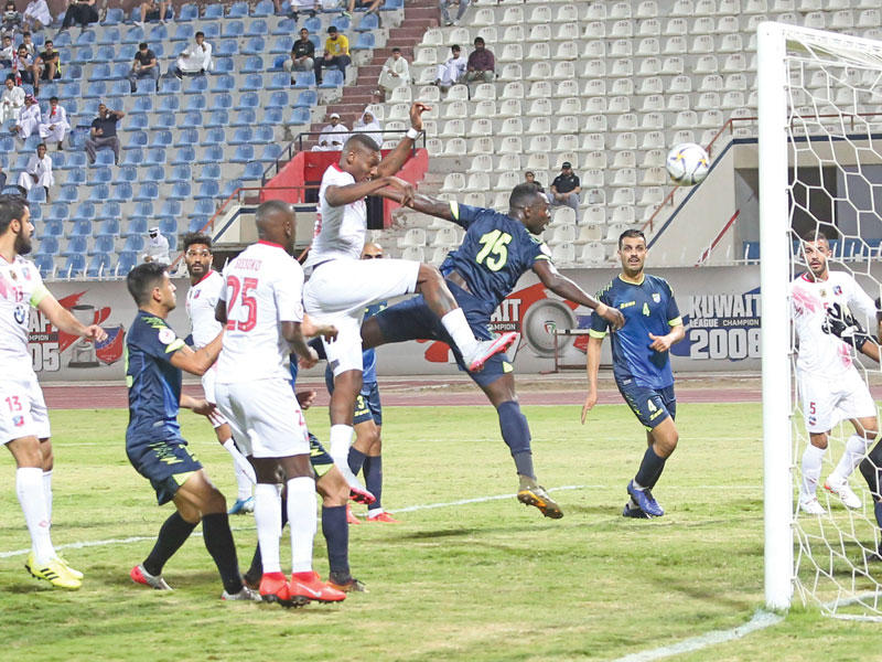 من لقاء سابق للكويت والساحل