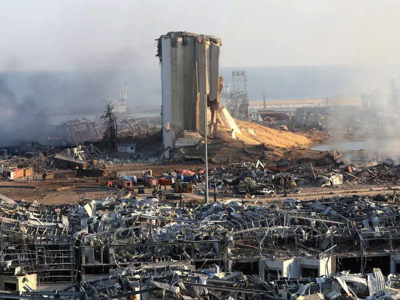 انفجار مرفأ بيروت