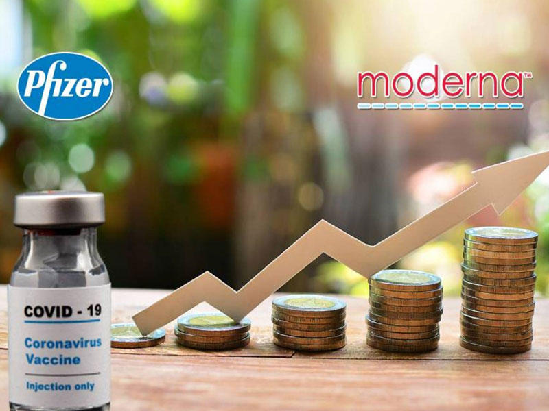 هذا ما ستجنيه شركتا فايزر وموديرنا 