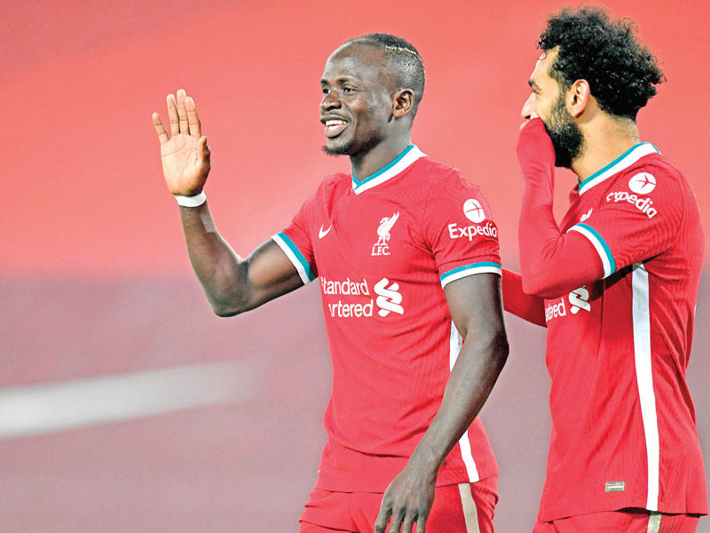 صلاح وماني نجما ليفربول