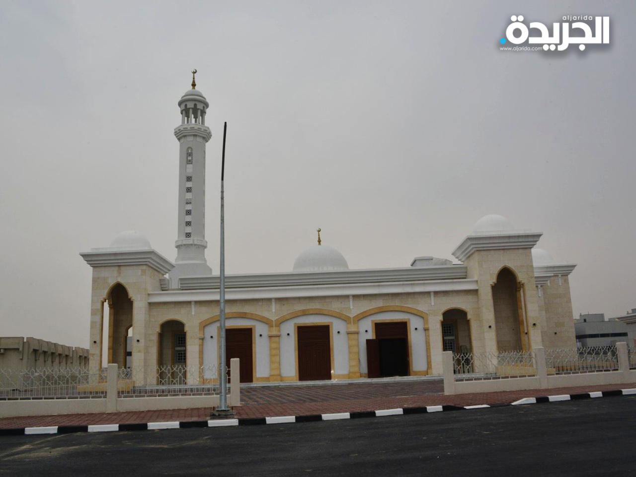 مبنى المسجد في المشروع