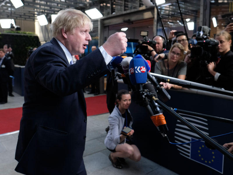 رئيس الوزراء البريطاني بوريس جونسون 