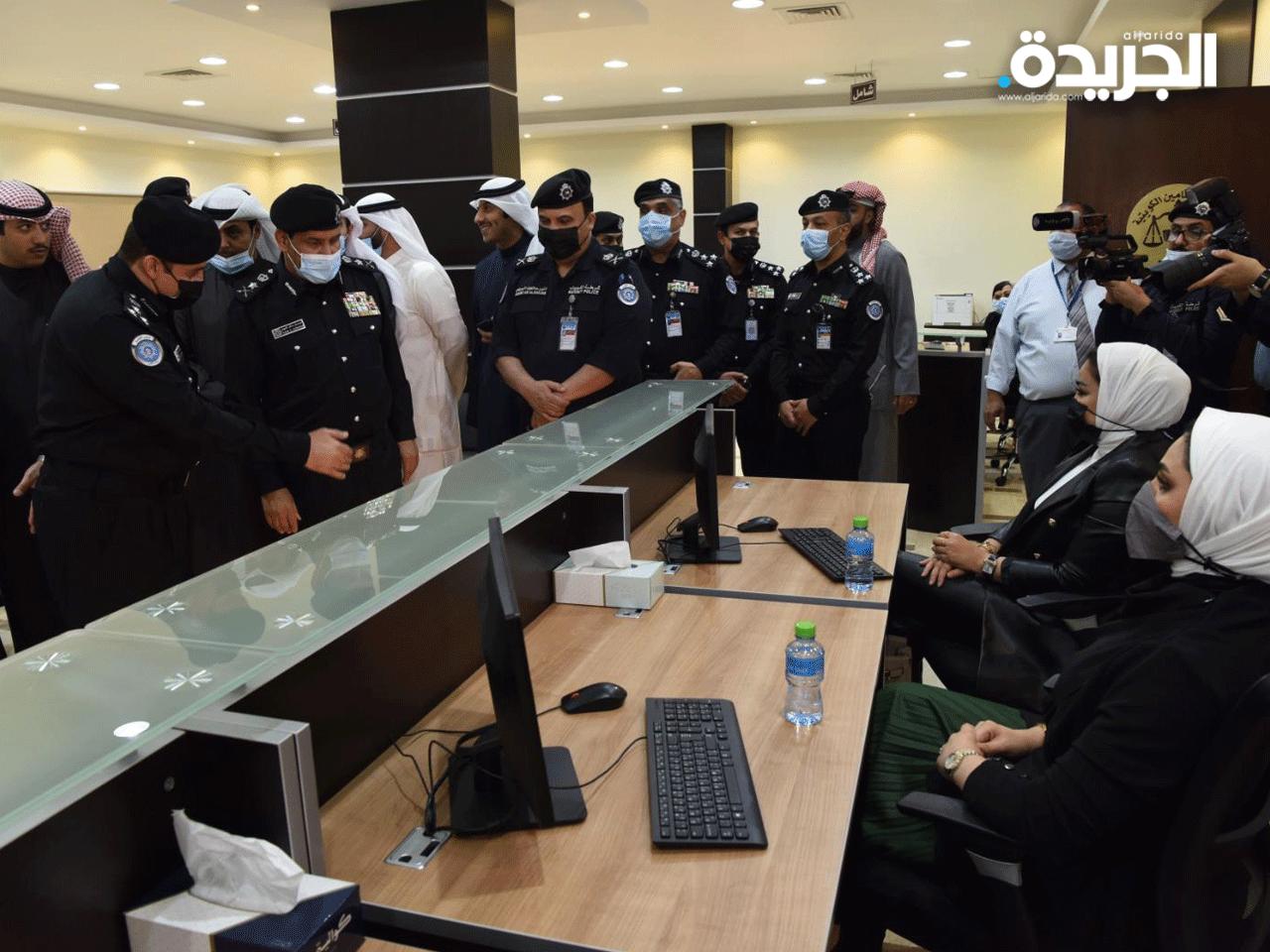 وكيل وزارة الداخلية يطلع على سير العمل في المركز