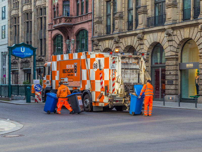 عمال نظافة في برلين