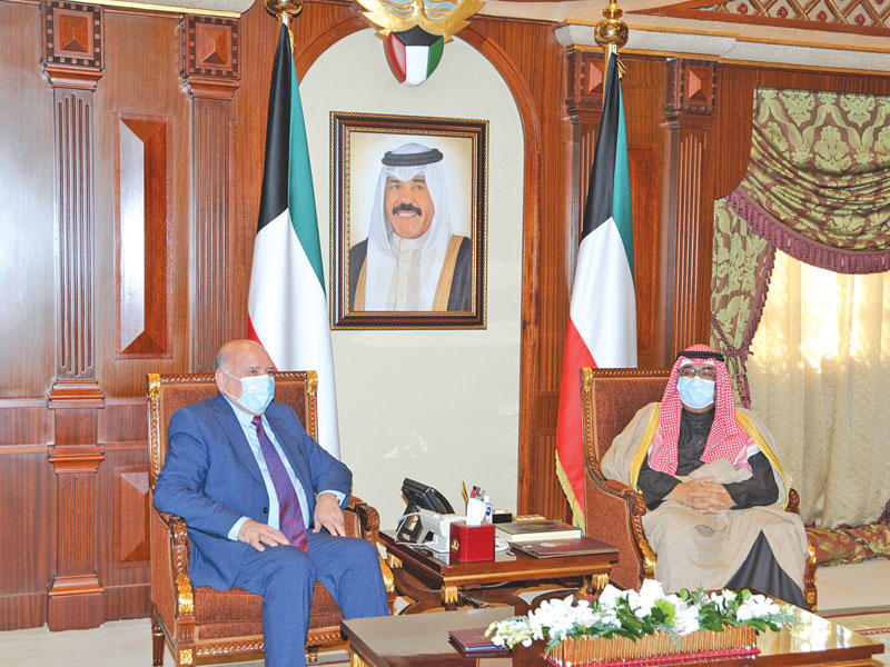 ولي العهد مستقبلاً وزير خارجية العراق