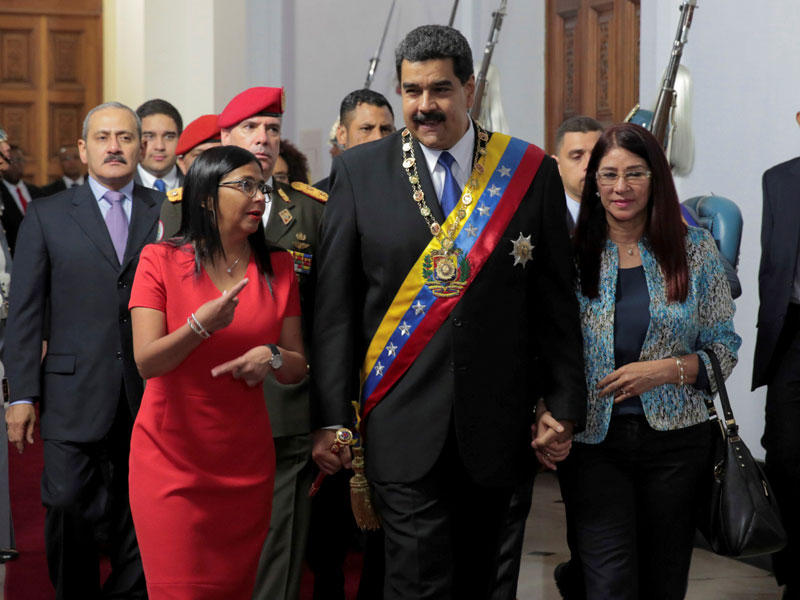 رئيس فنزويلا نيكولاس مادورو 