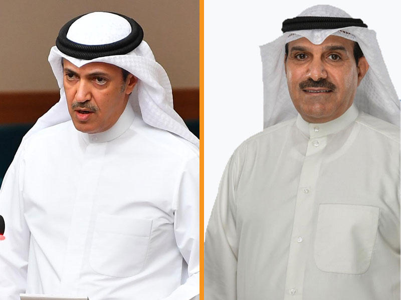 النائبان مرزوق الخليفة وخالد العتيبي