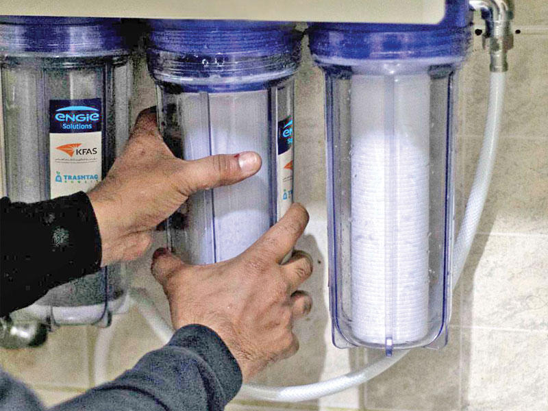 توفير حلول مستدامة لمياه الشرب 