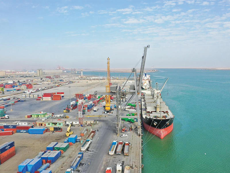 جانب من ميناء الفاو  (أرشيفية)