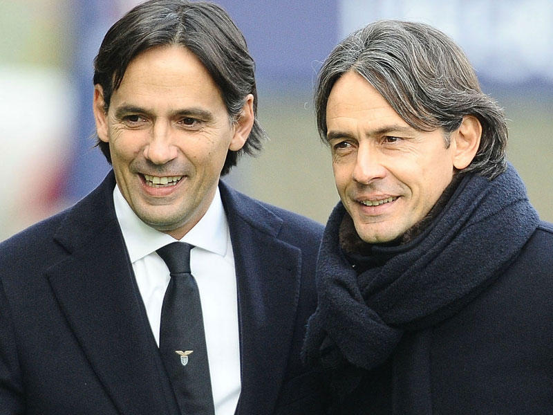 المدربين الأخوين سيموني وفيليبو إينزاغي 