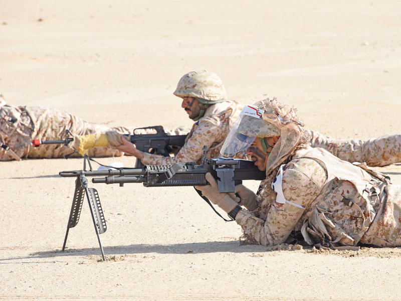 التدريب على الأسلحة