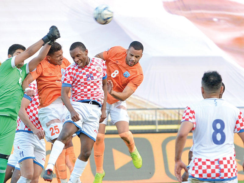 من لقاء كاظمة والصليبيخات أمس