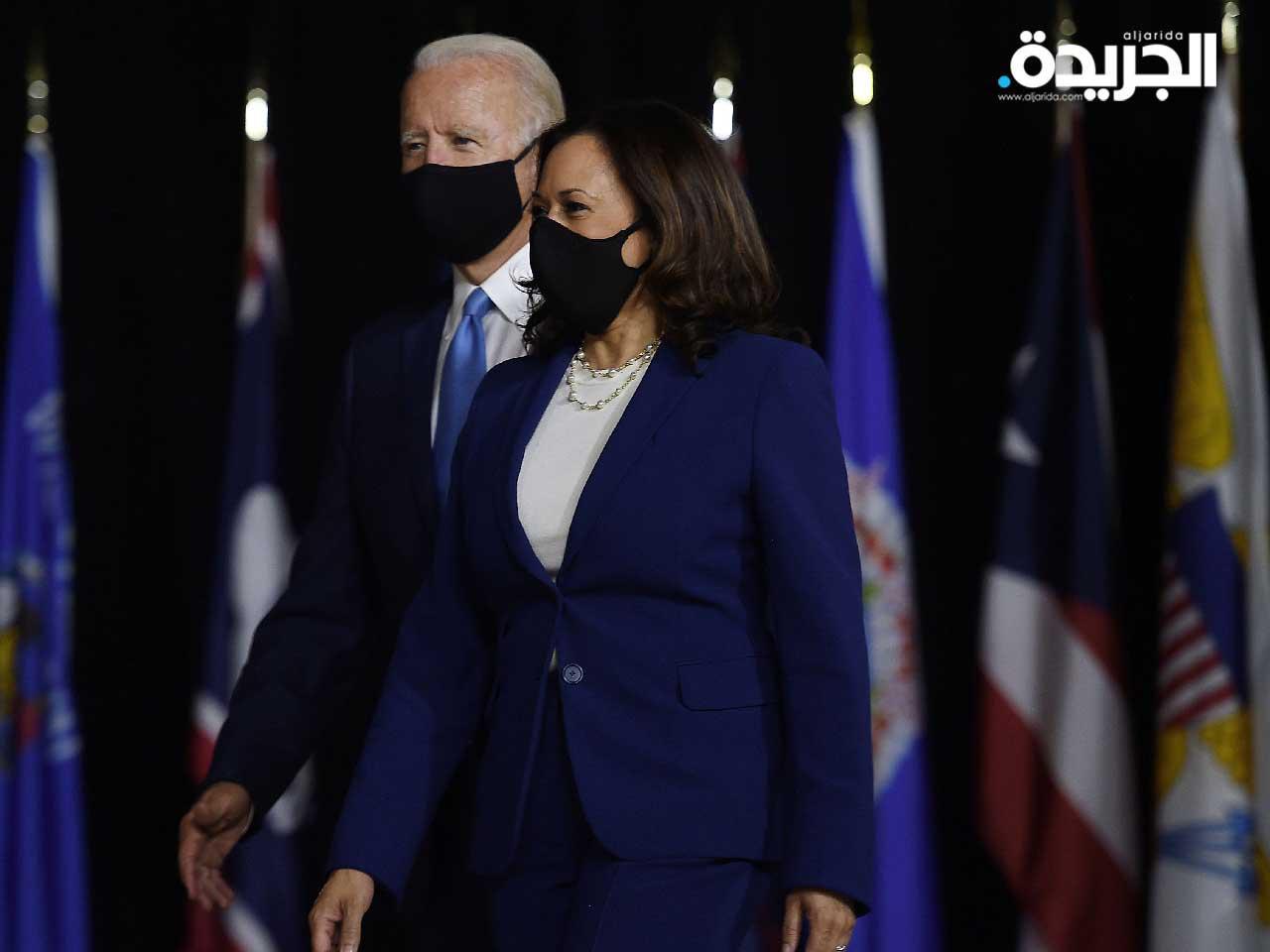 بايدن وهاريس في مناسبة سابقة