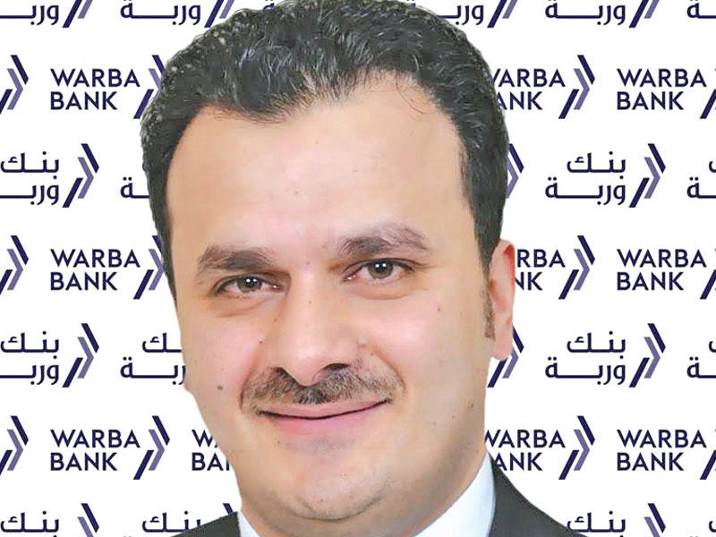 محمد عاطف الشريف رئيس المجموعة الإستراتيجية والرقمية في بنك وربة 