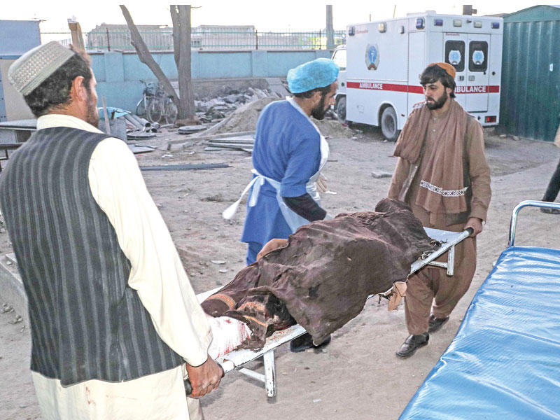 صواريخ على قاعدة جوية أميركية بأفغانستان