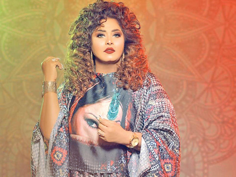 الفنانة هيا الشعيبي 