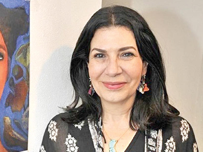 الفنانة نعمت الديواني