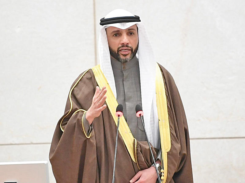 رئيس مجلس الأمة مرزوق الغانم 