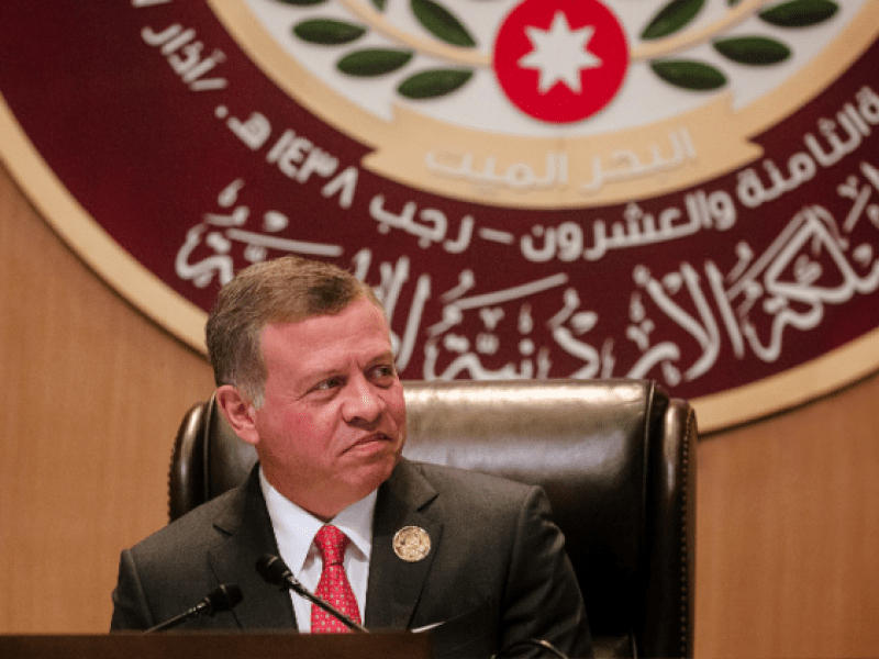 العاهل الأردني الملك عبد الله الثاني