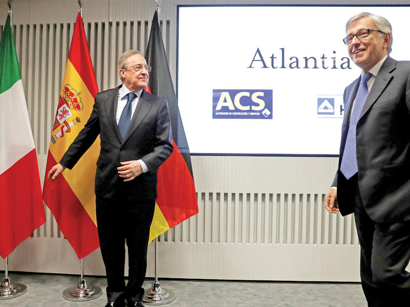 فلورينتينو بيريز رئيس نادي ريال مدريد