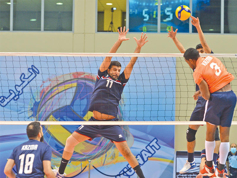 جانب من مباراة كاظمة والجهراء (تصوير جورج ريجي)