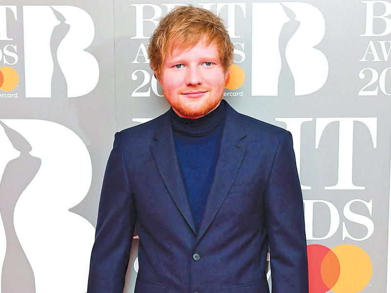 النجم العالمي ​إد شيران 