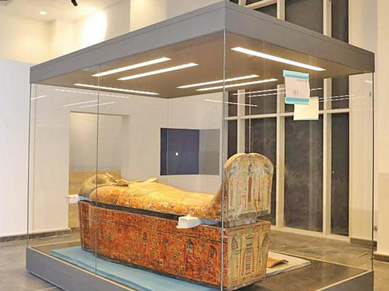 إحدى القطع المنقولة لمتحف العواصم