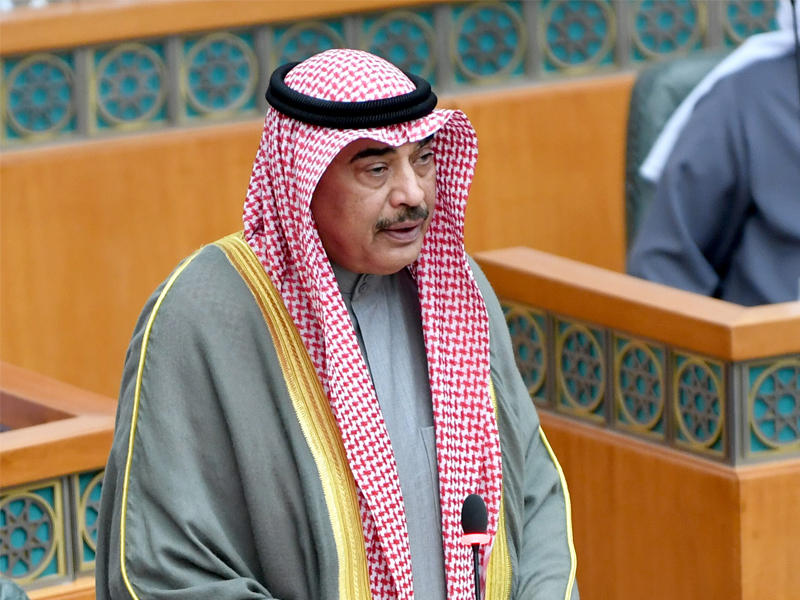 الشيخ صباح الخالد مؤبناً الفقيدين