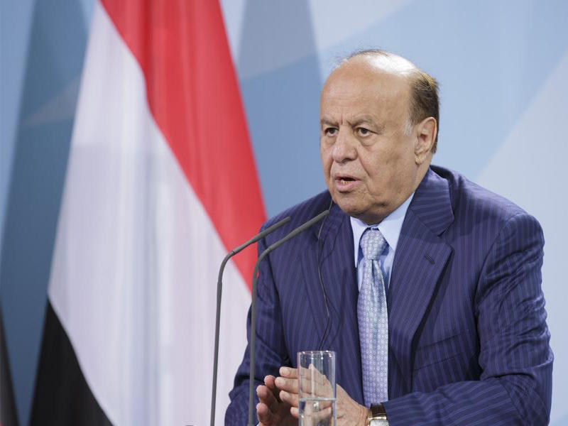 الرئيس اليمني عبدربه منصور هادي 