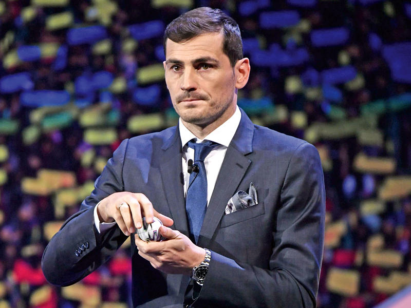 إيكر كاسياس الحارس الأسبق لنادي ريال مدريد