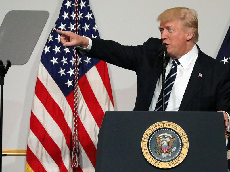الرئيس الأميركي المنتهية ولايته دونالد ترامب