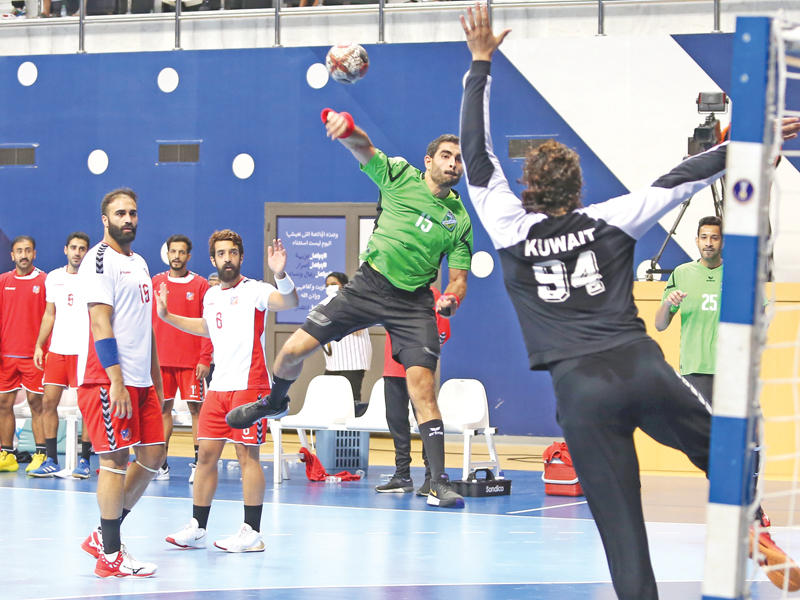 جانب من لقاء سابق بين الكويت والعربي 