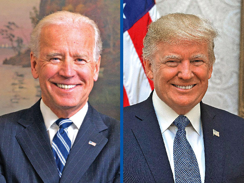 دونالد ترامب - جو بايدن