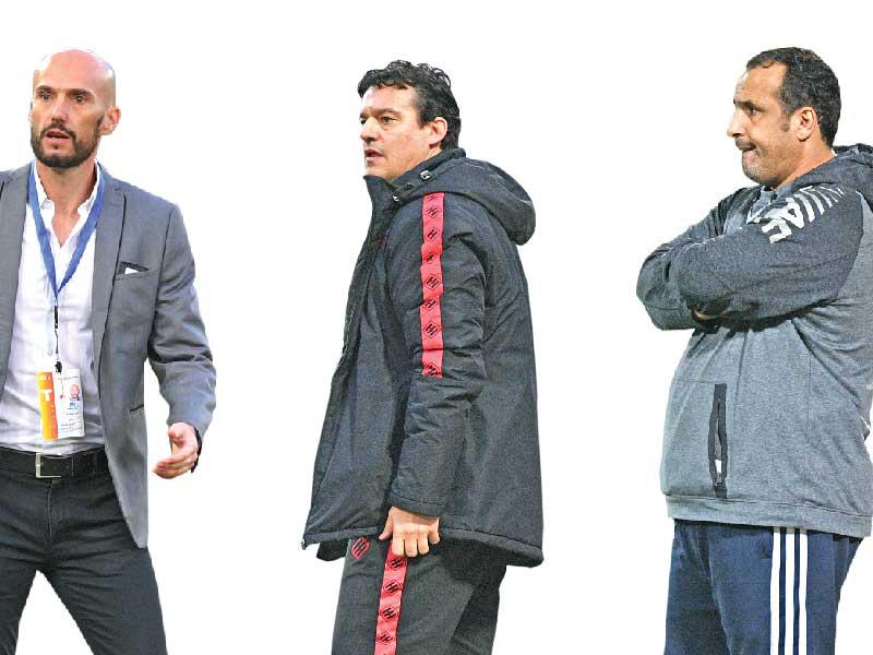 مدرب الفحيحيل ظاهر العدواني - مدرب خيطان خوسيه - مدرب برقان برونو