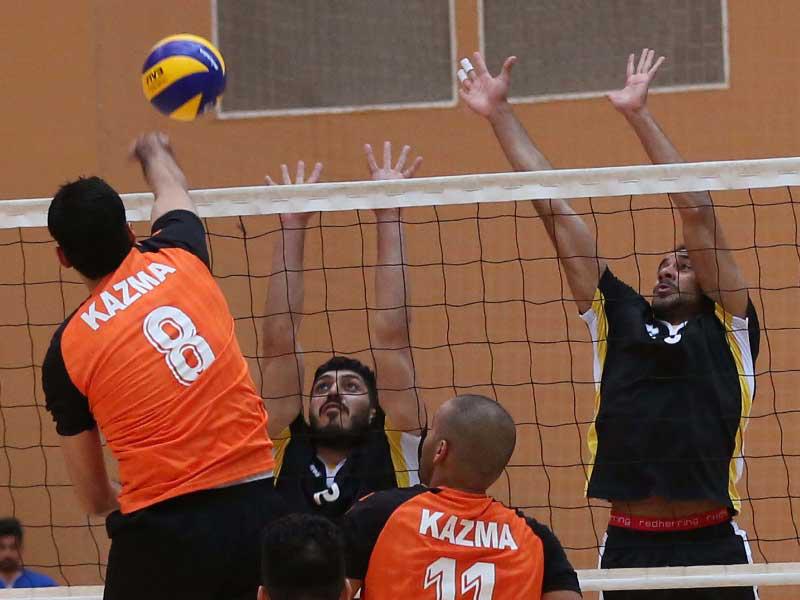 جانب من لقاء سابق بين كاظمة والقادسية 