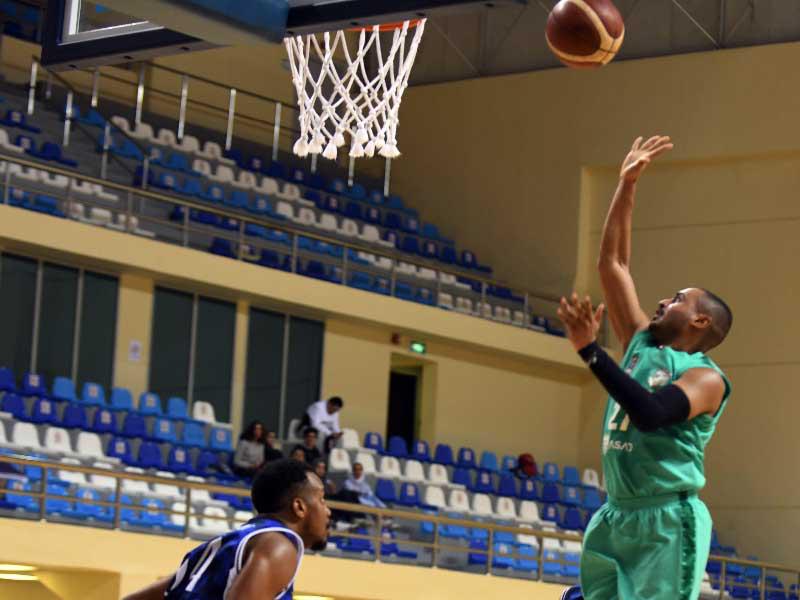 جانب من مباراة العربي والتضامن