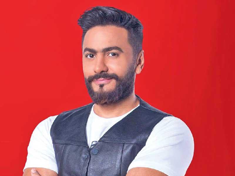 الفنان تامر حسني